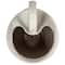 Hello Honey® 9" White Textured Stoneware Pitcher in Reactive Glaze